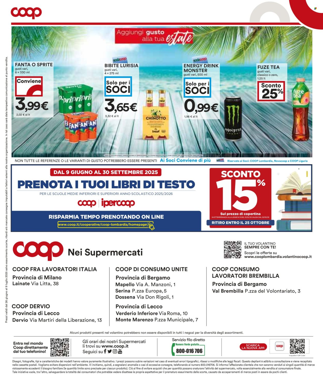 Volantino Coop - 26/6/2025 - 9/7/2025. Pagina 8