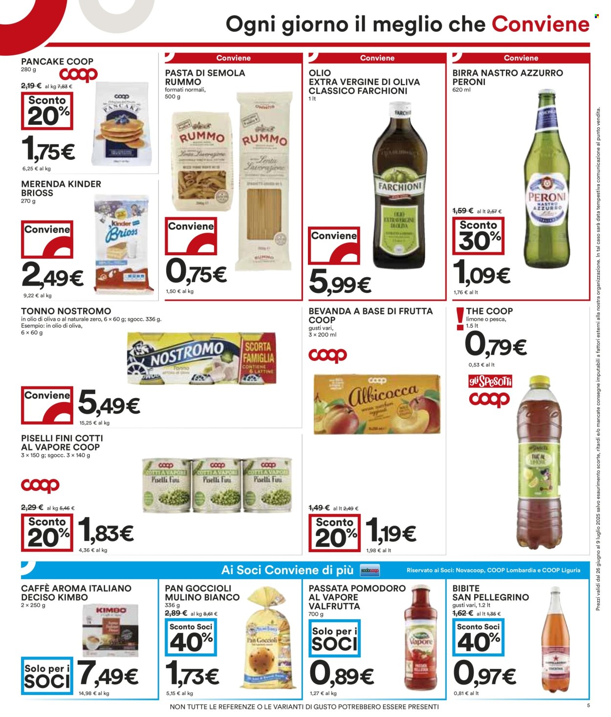 Volantino Coop - 26/6/2025 - 9/7/2025. Pagina 5