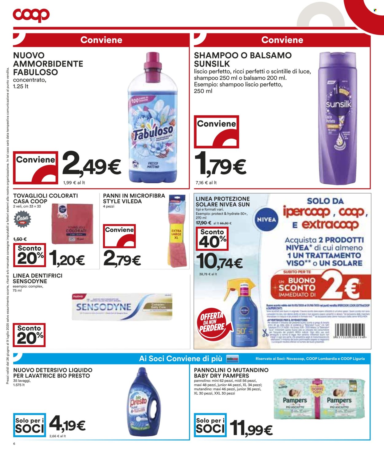 Volantino Coop - 26/6/2025 - 9/7/2025. Pagina 6