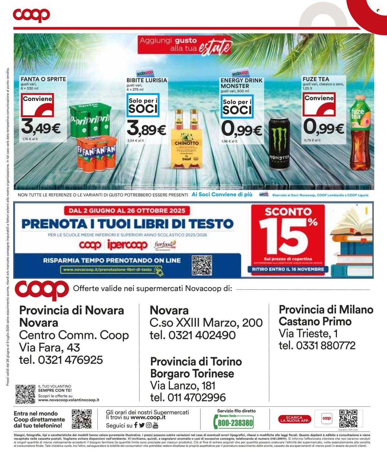 Volantino Coop - 26/6/2025 - 9/7/2025. Pagina 8