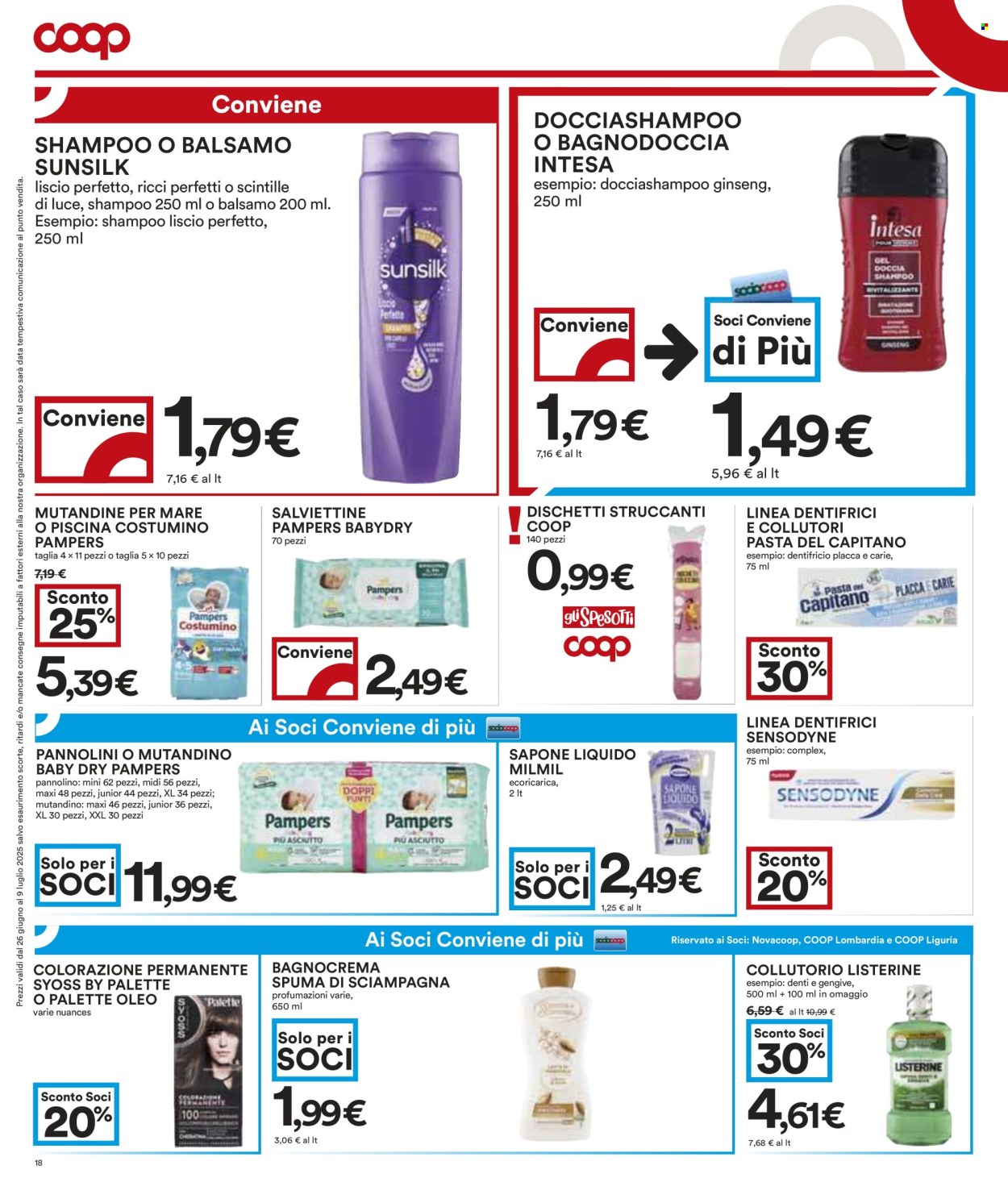 Volantino Coop - 26/6/2025 - 9/7/2025. Pagina 18