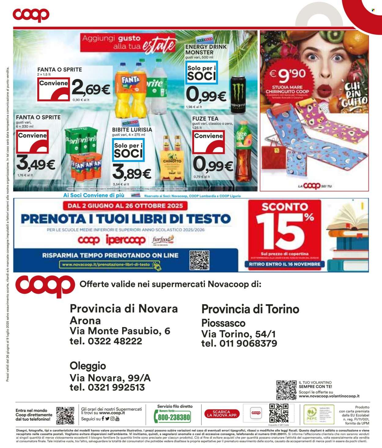 Volantino Coop - 26/6/2025 - 9/7/2025. Pagina 24