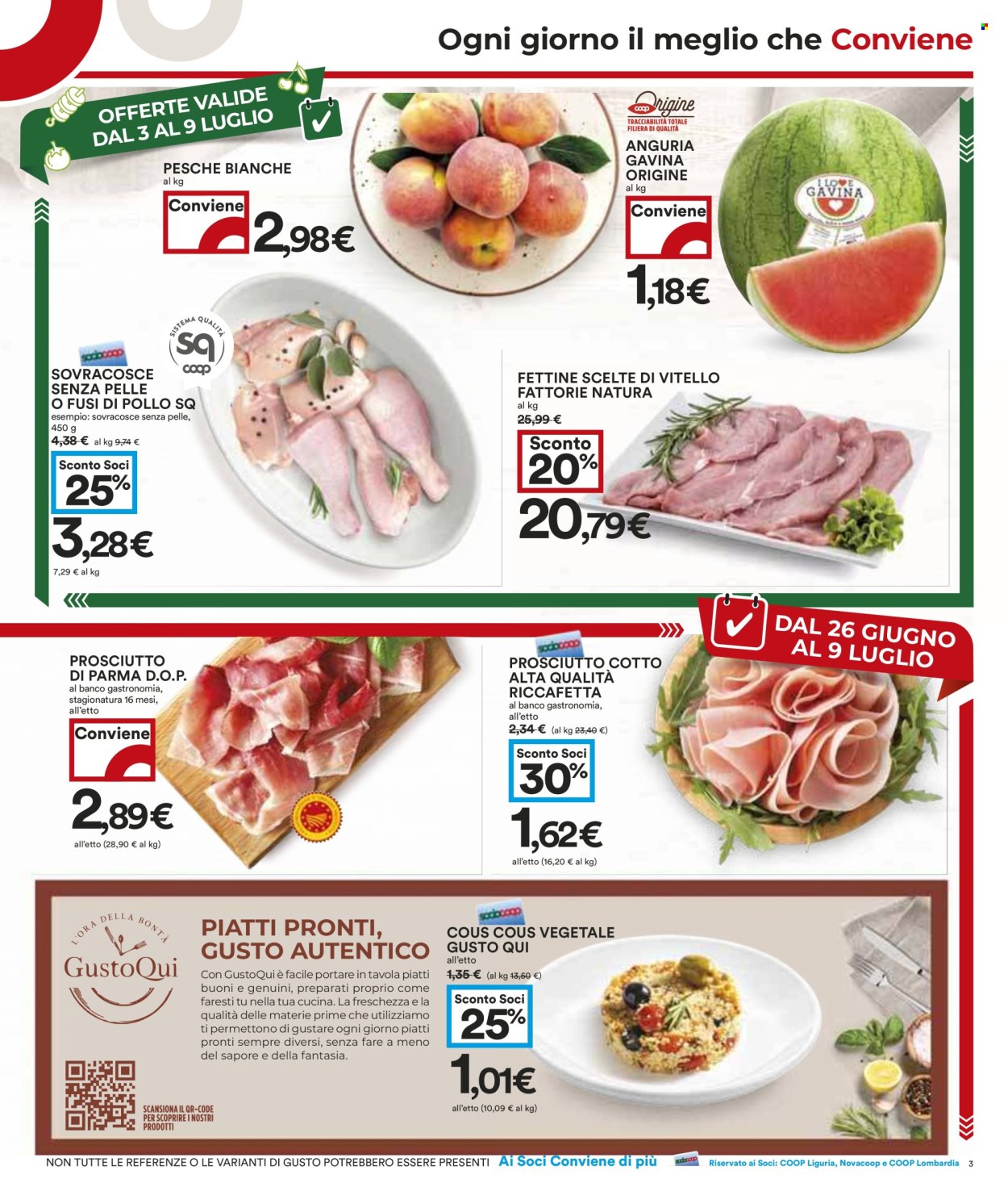 Volantino Coop - 26/6/2025 - 9/7/2025. Pagina 3