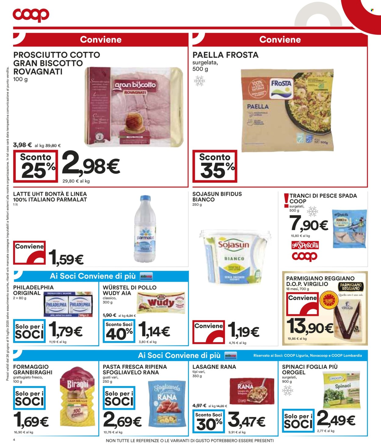 Volantino Coop - 26/6/2025 - 9/7/2025. Pagina 4