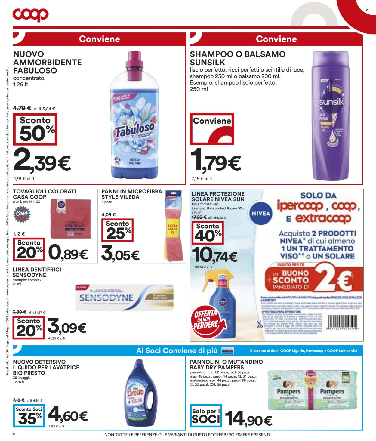 Volantino Coop - 26/6/2025 - 9/7/2025. Pagina 6