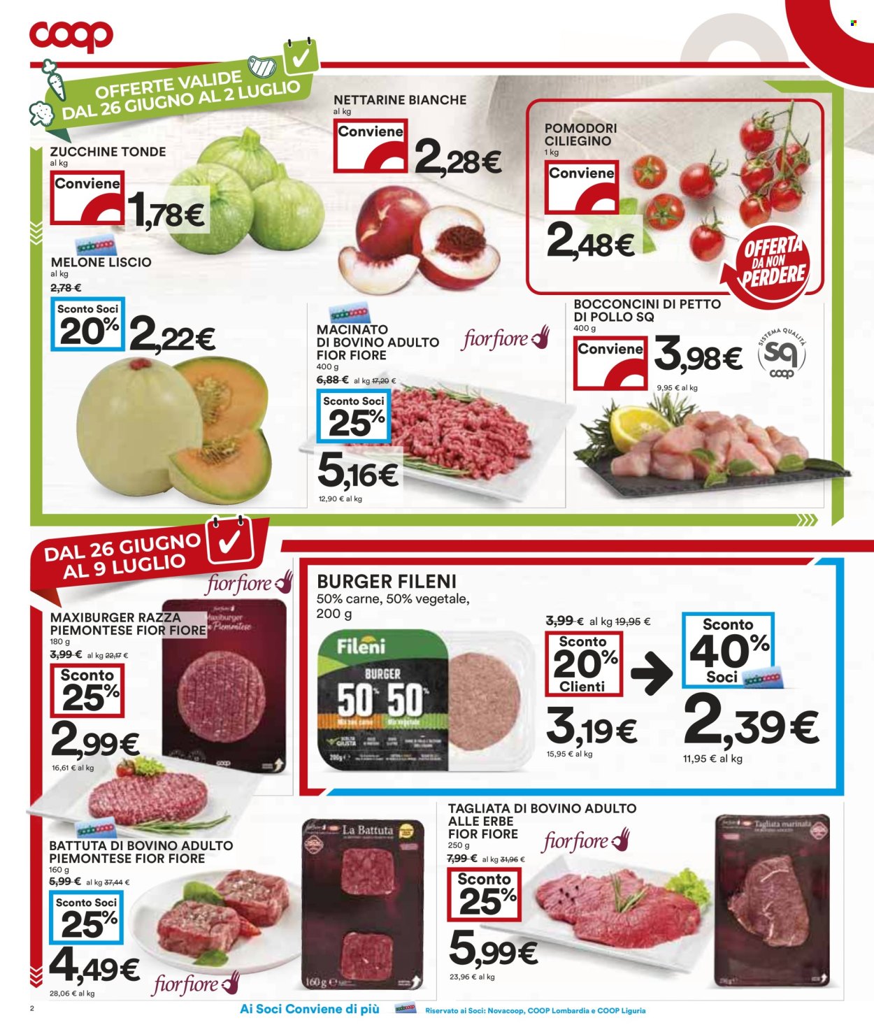 Volantino Coop - 26/6/2025 - 9/7/2025. Pagina 2