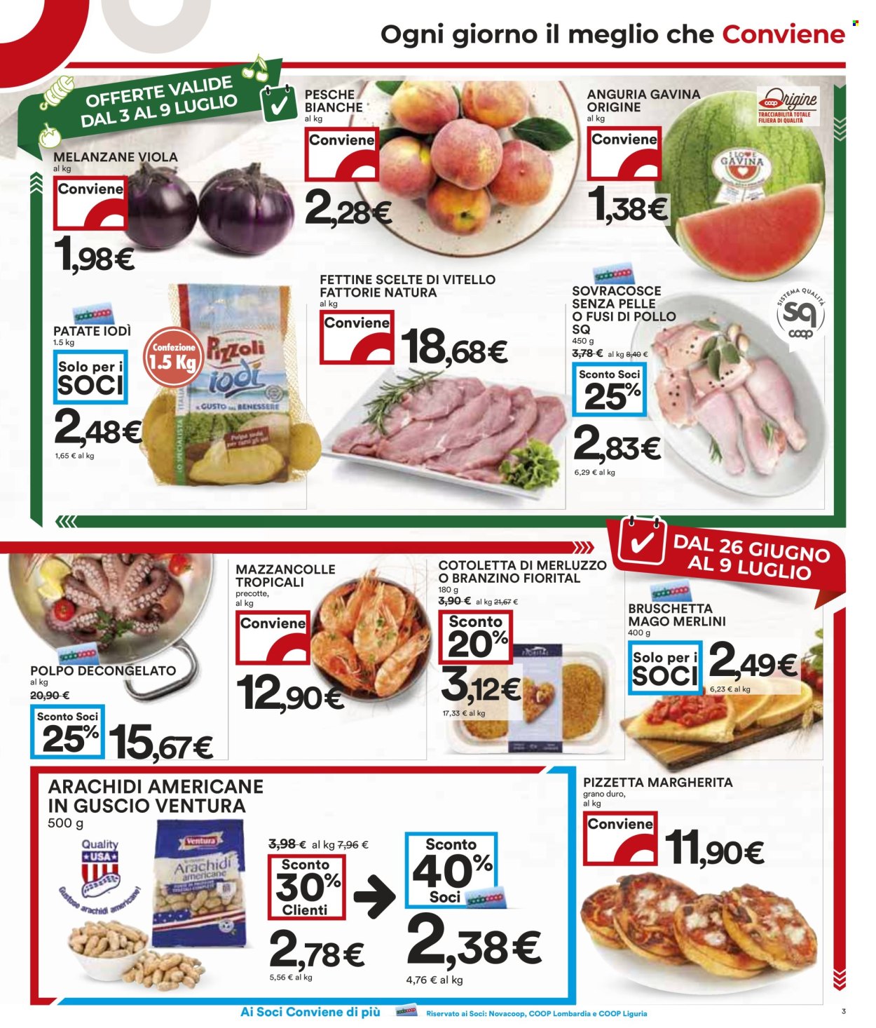Volantino Coop - 26/6/2025 - 9/7/2025. Pagina 3