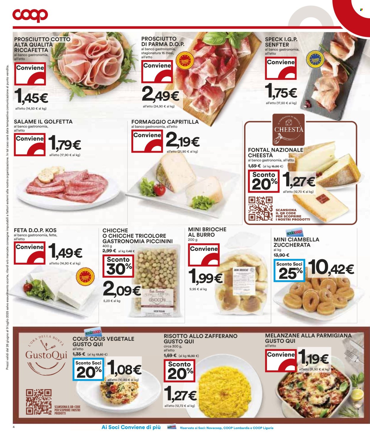 Volantino Coop - 26/6/2025 - 9/7/2025. Pagina 4