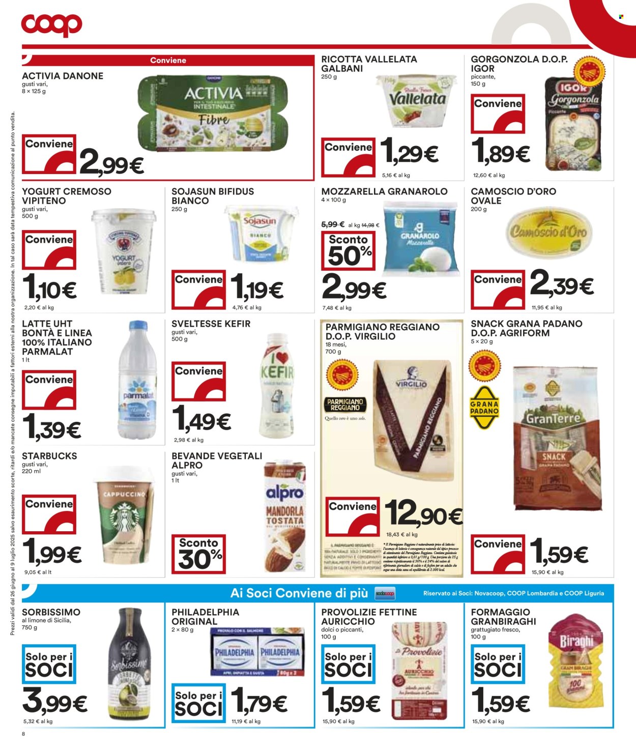 Volantino Coop - 26/6/2025 - 9/7/2025. Pagina 8