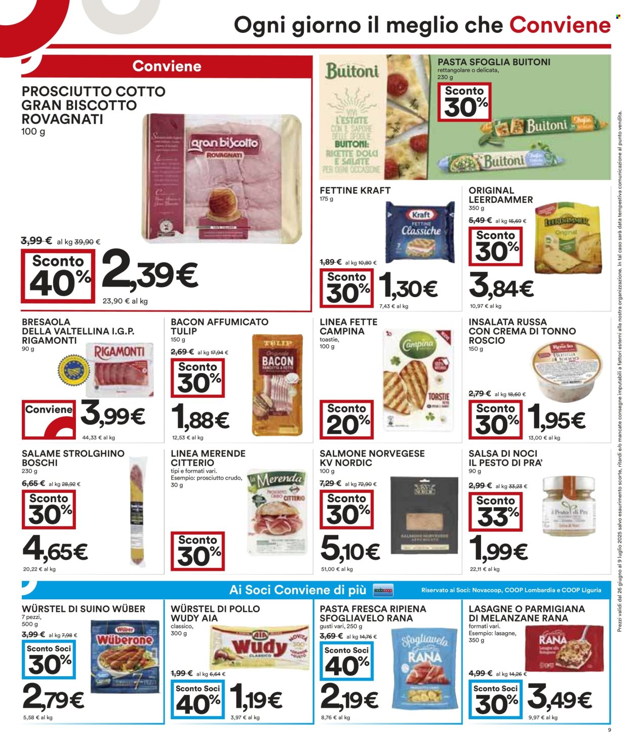 Volantino Coop - 26/6/2025 - 9/7/2025. Pagina 9