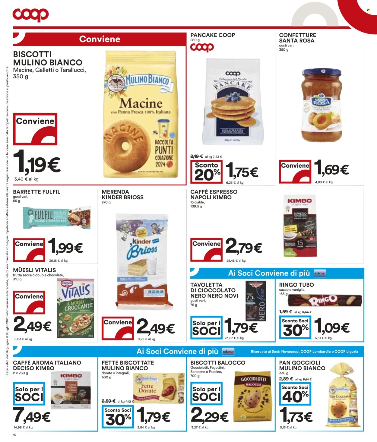 Volantino Coop - 26/6/2025 - 9/7/2025. Pagina 10
