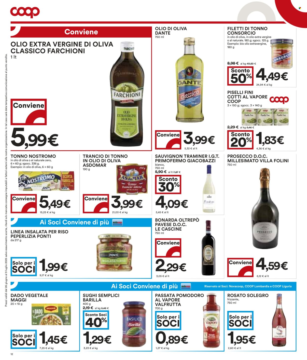 Volantino Coop - 26/6/2025 - 9/7/2025. Pagina 12