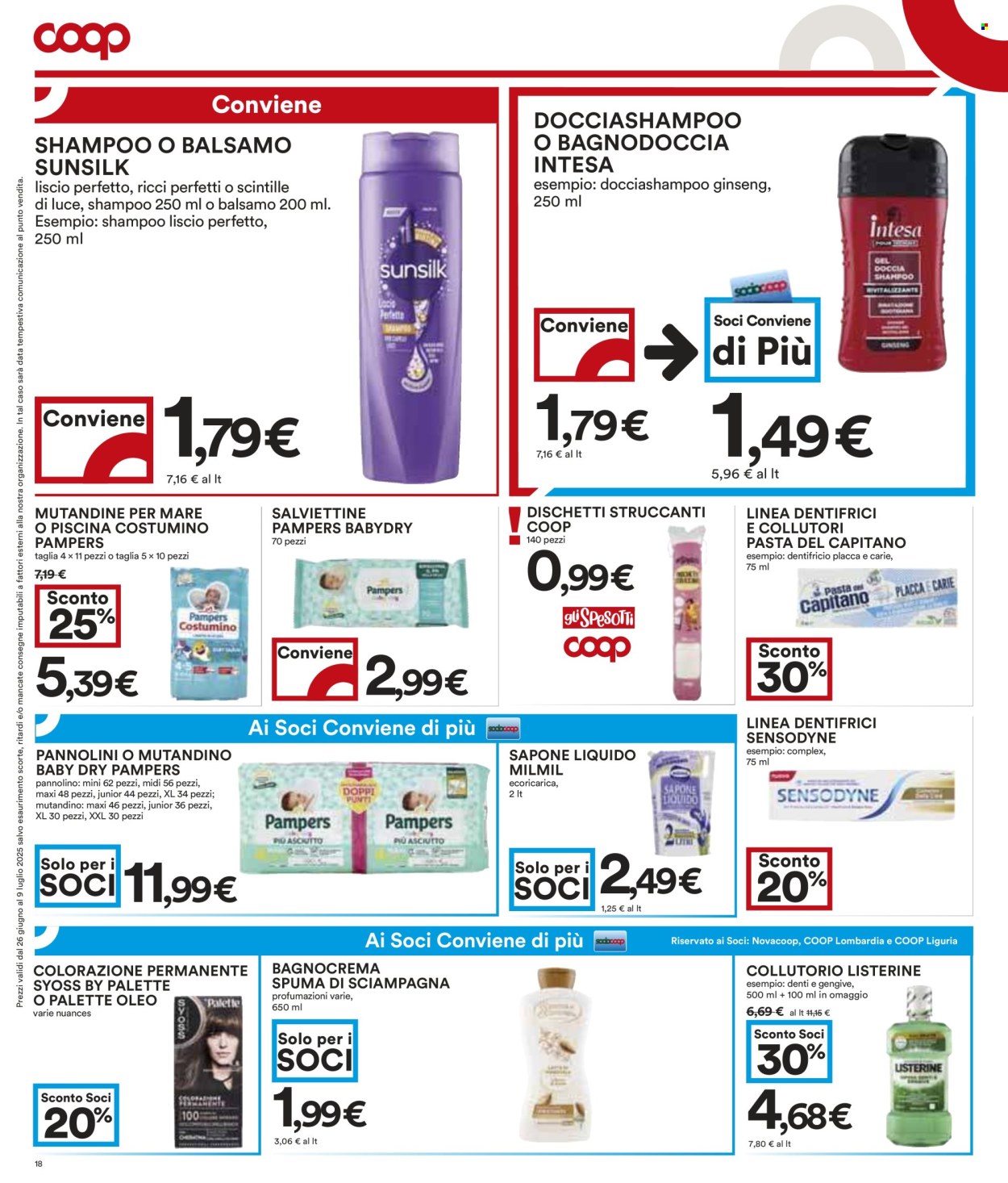 Volantino Coop - 26/6/2025 - 9/7/2025. Pagina 18