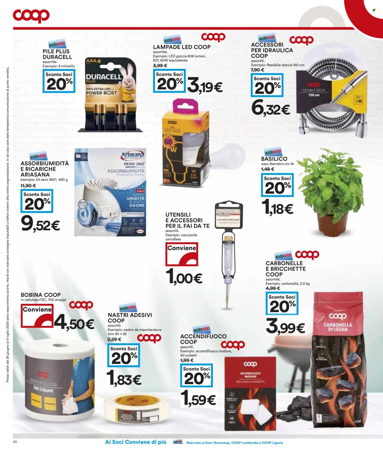 Volantino Coop - 26/6/2025 - 9/7/2025. Pagina 20