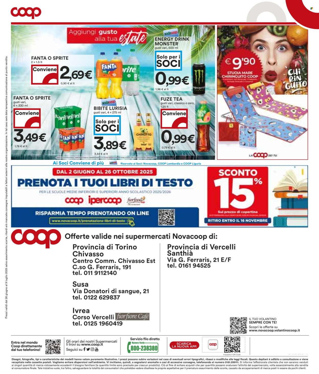 Volantino Coop - 26/6/2025 - 9/7/2025. Pagina 24