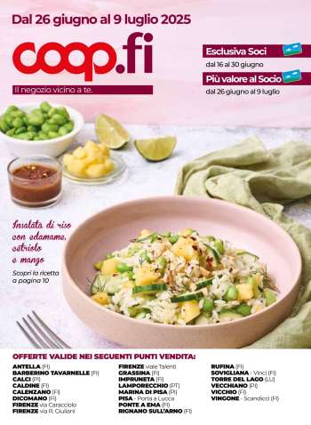 Volantino Coop - 26/6/2025 - 9/8/2025.