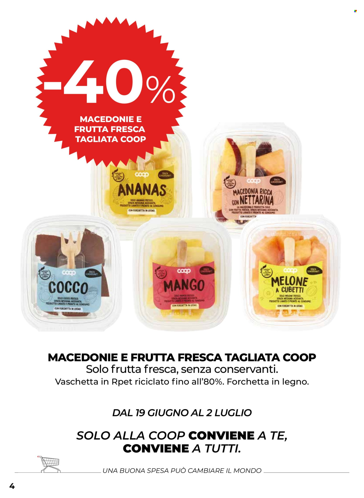 Volantino Coop - 26/6/2025 - 9/7/2025. Pagina 4