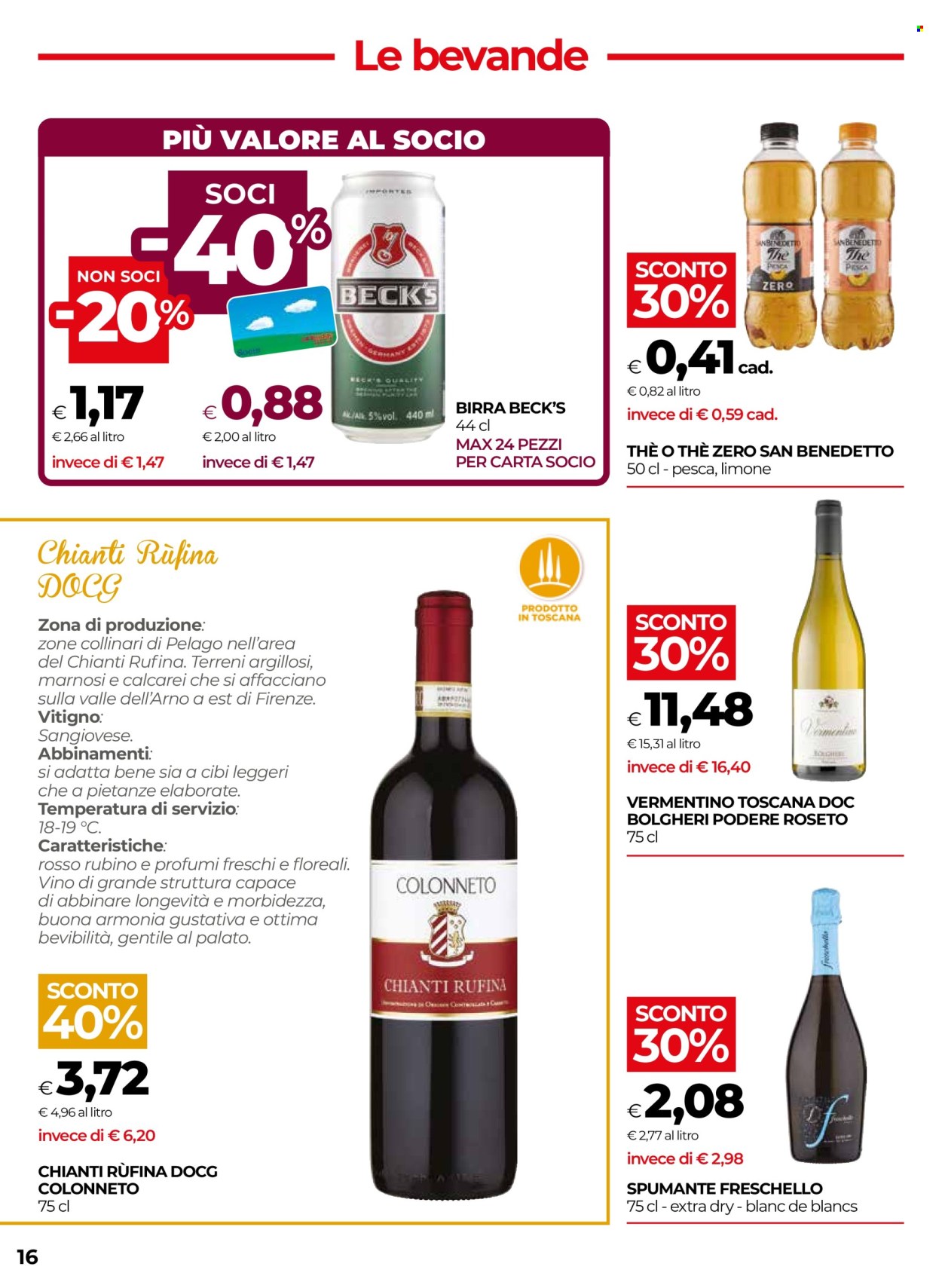 Volantino Coop - 26/6/2025 - 9/7/2025. Pagina 16