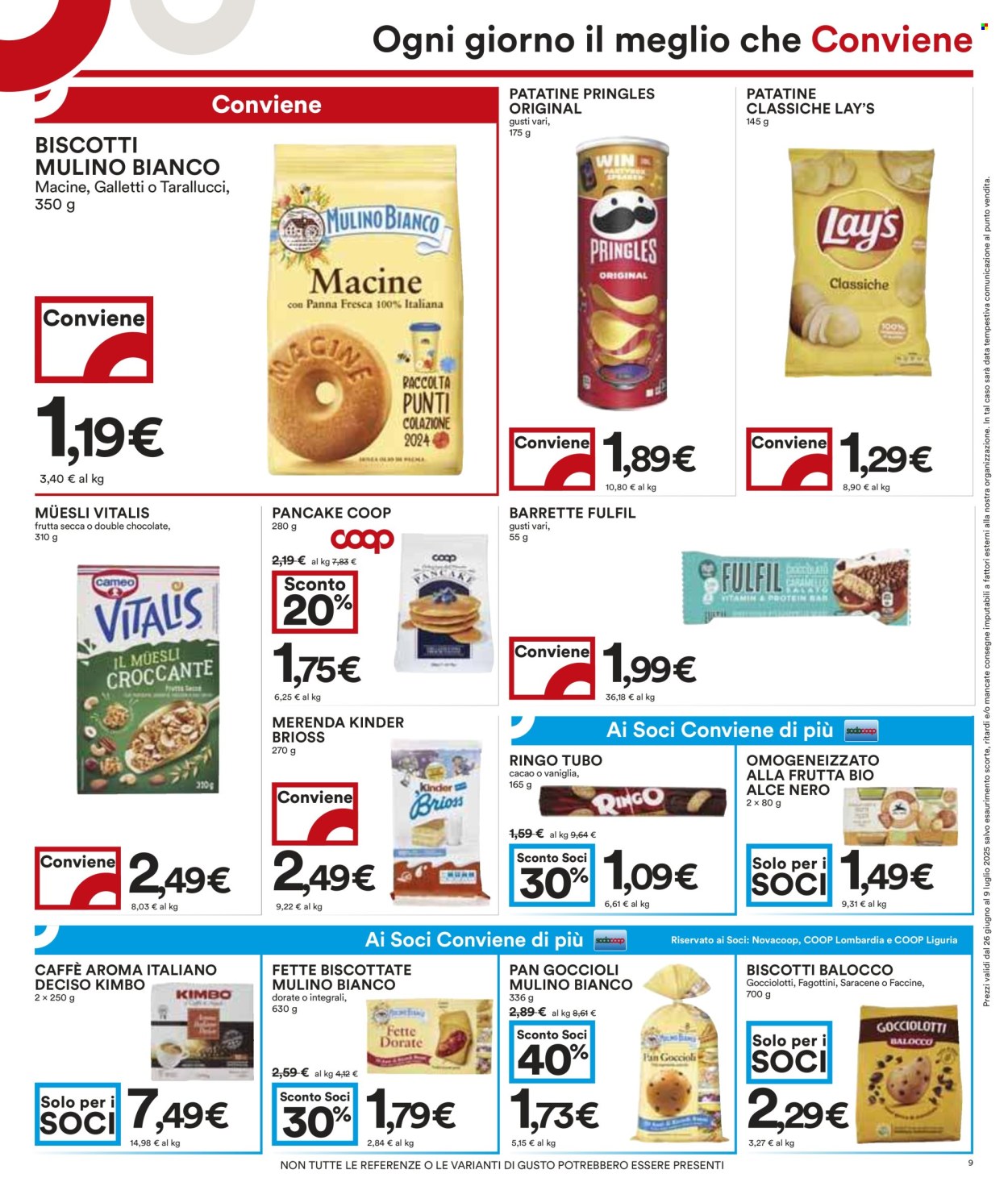 Volantino Coop - 26/6/2025 - 9/7/2025. Pagina 9