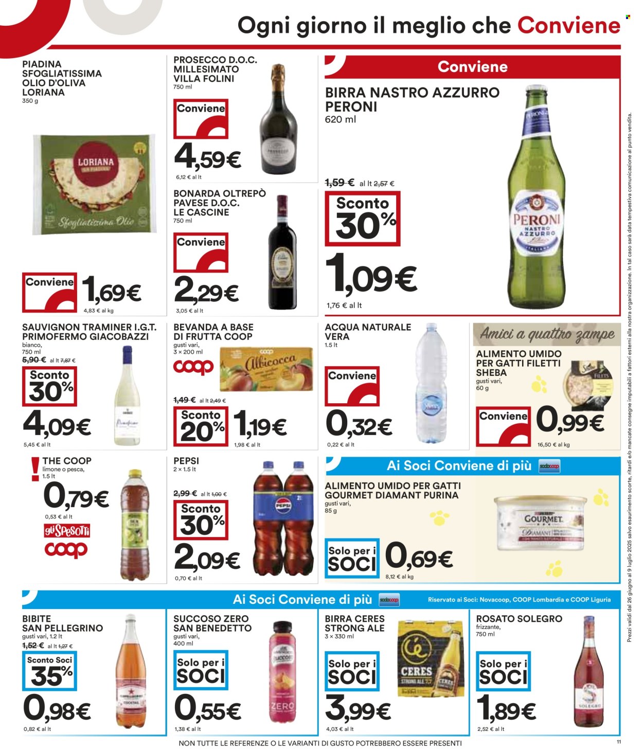 Volantino Coop - 26/6/2025 - 9/7/2025. Pagina 11