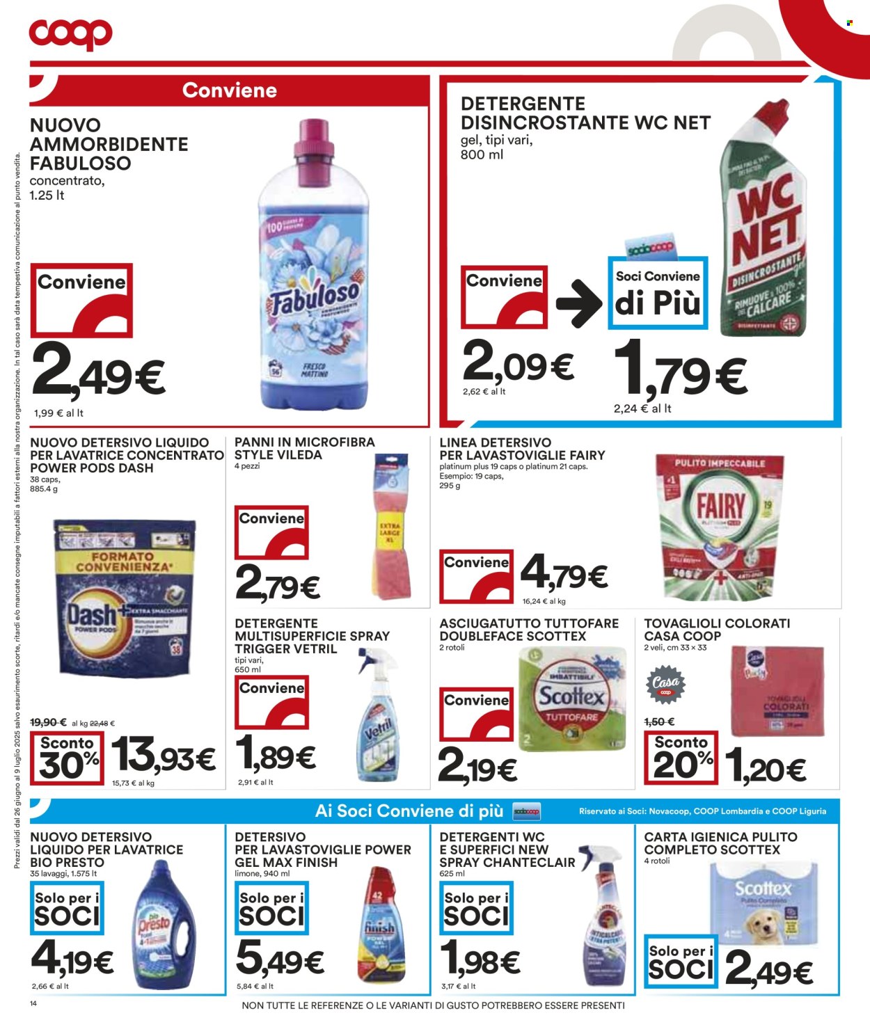 Volantino Coop - 26/6/2025 - 9/7/2025. Pagina 14