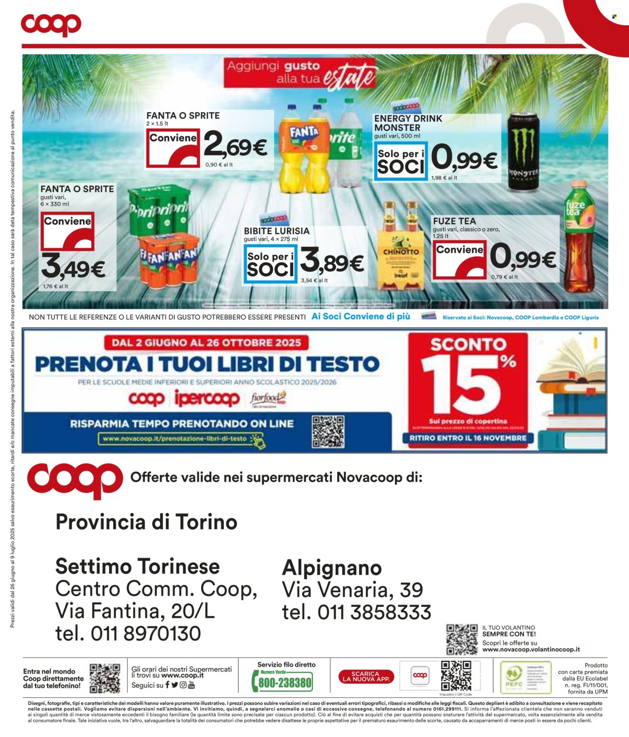 Volantino Coop - 26/6/2025 - 9/7/2025. Pagina 17