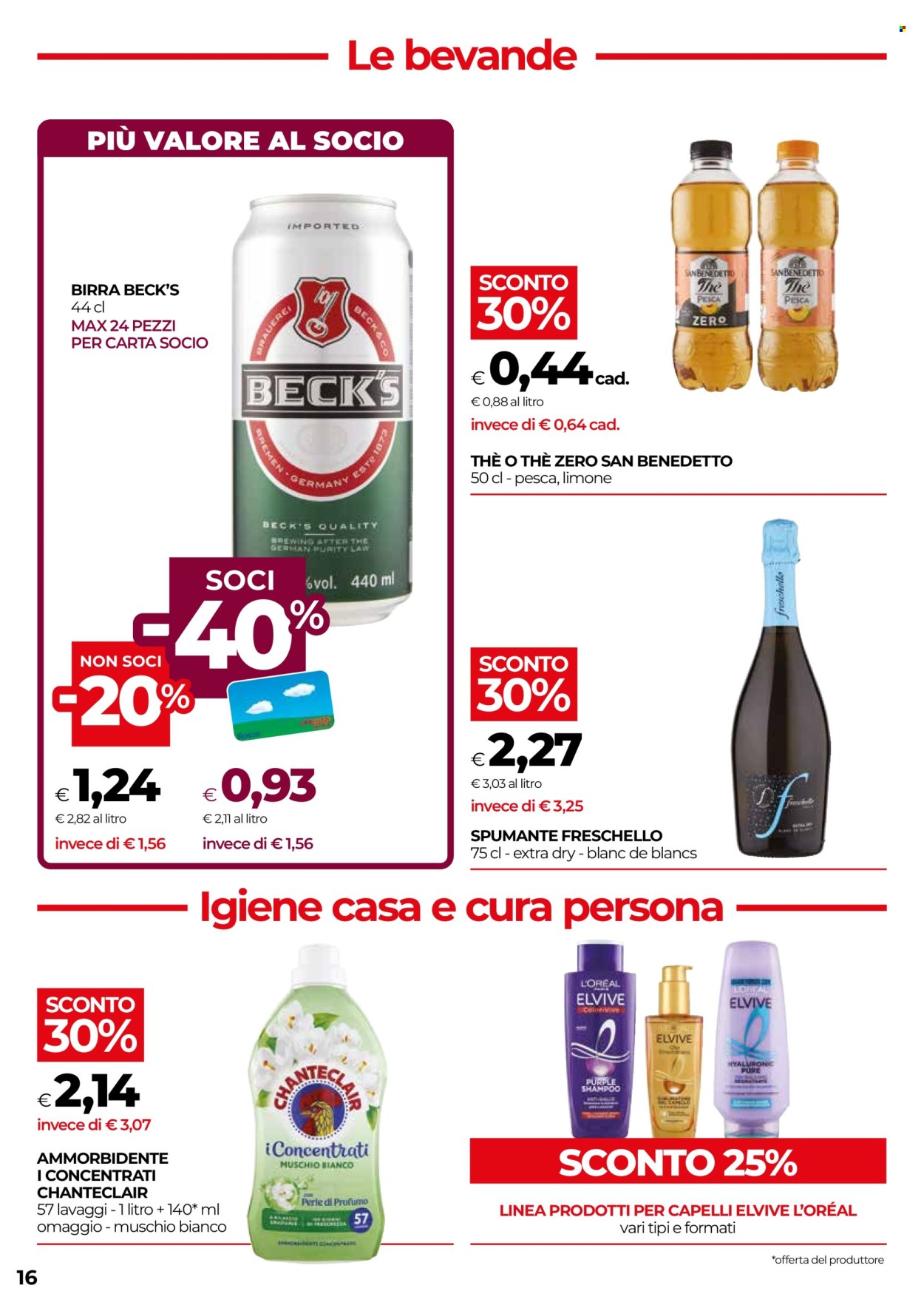 Volantino Coop - 26/6/2025 - 9/7/2025. Pagina 16