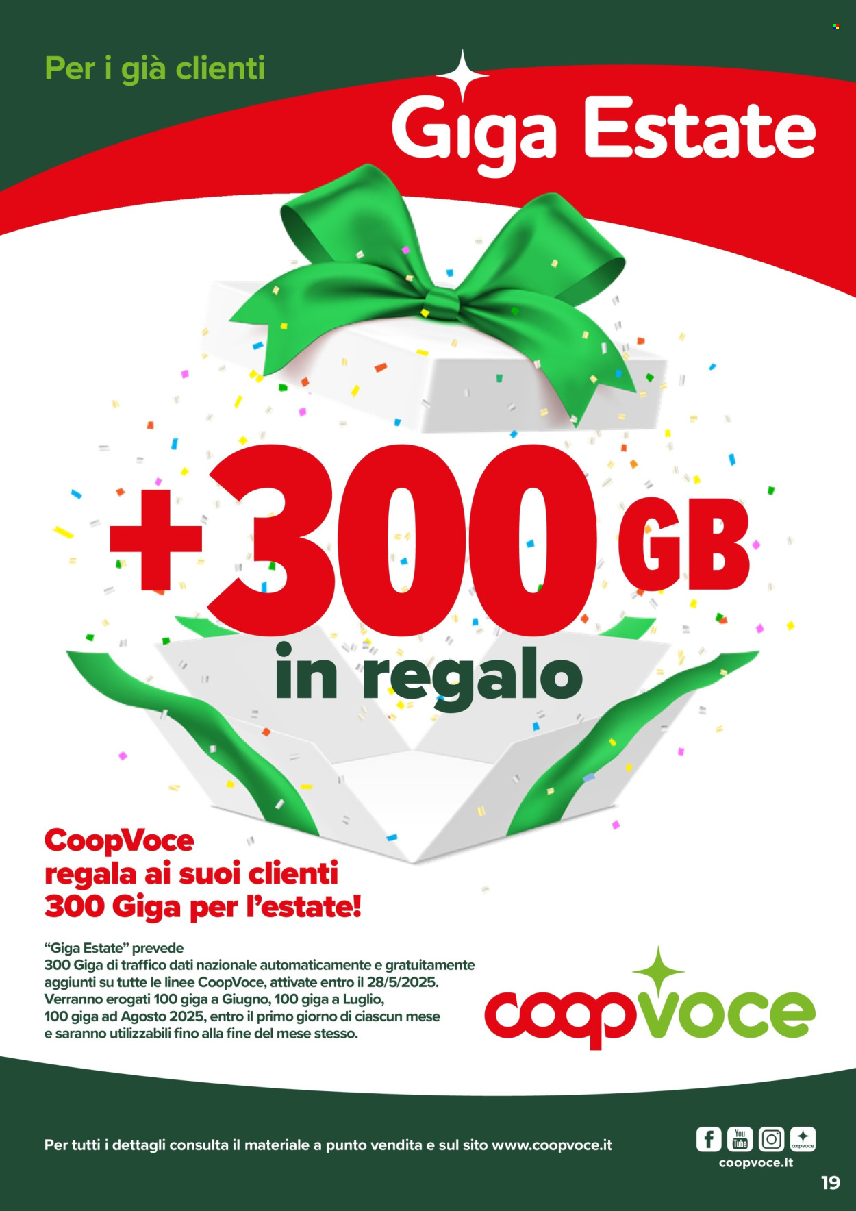 Volantino Coop - 26/6/2025 - 9/7/2025. Pagina 19