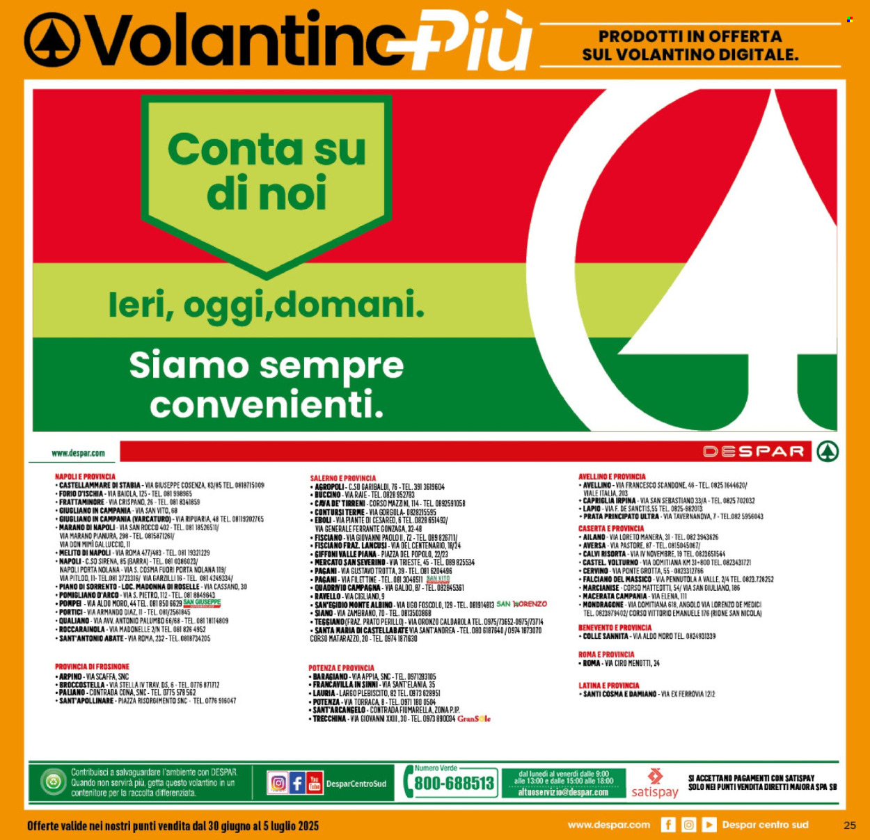 Volantino Despar - 30/6/2025 - 5/7/2025. Pagina 26