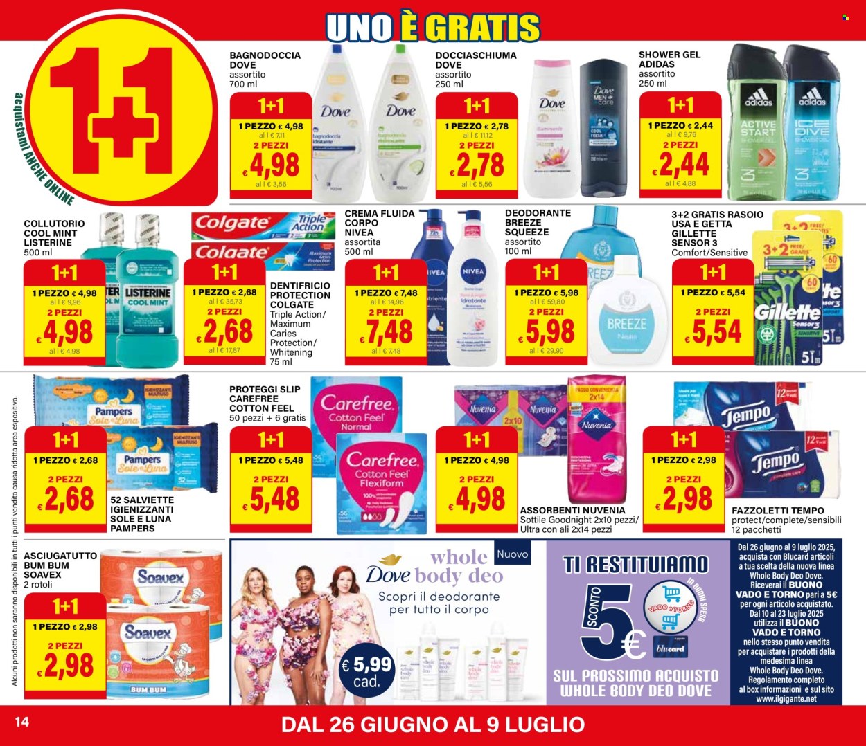 Volantino Il Gigante - 26/6/2025 - 9/7/2025. Pagina 14