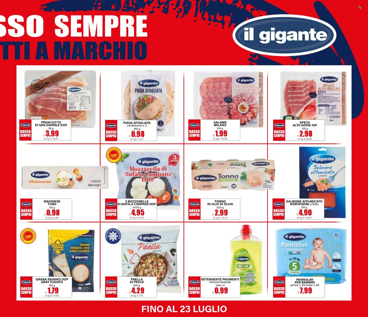 Volantino Il Gigante - 26/6/2025 - 9/7/2025. Pagina 39