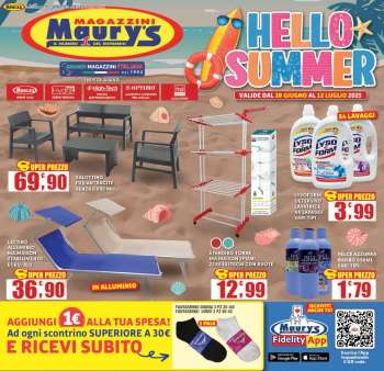 Volantino Maury's - 28/6/2025 - 12/7/2025.