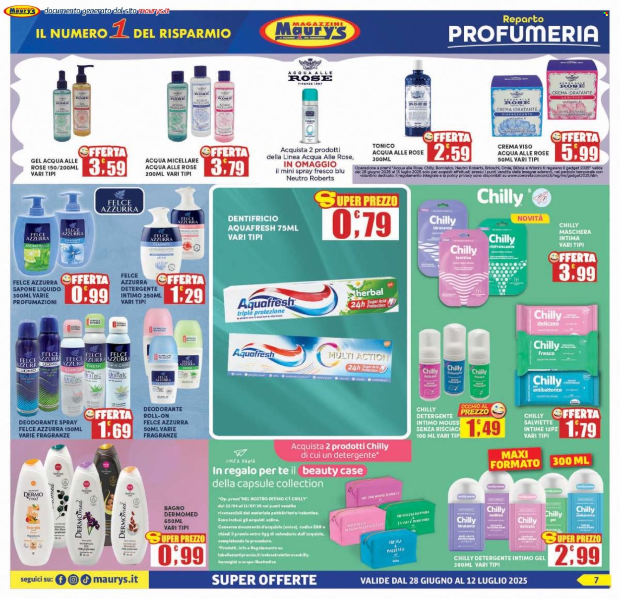 Volantino Maury's - 28/6/2025 - 12/7/2025. Pagina 7