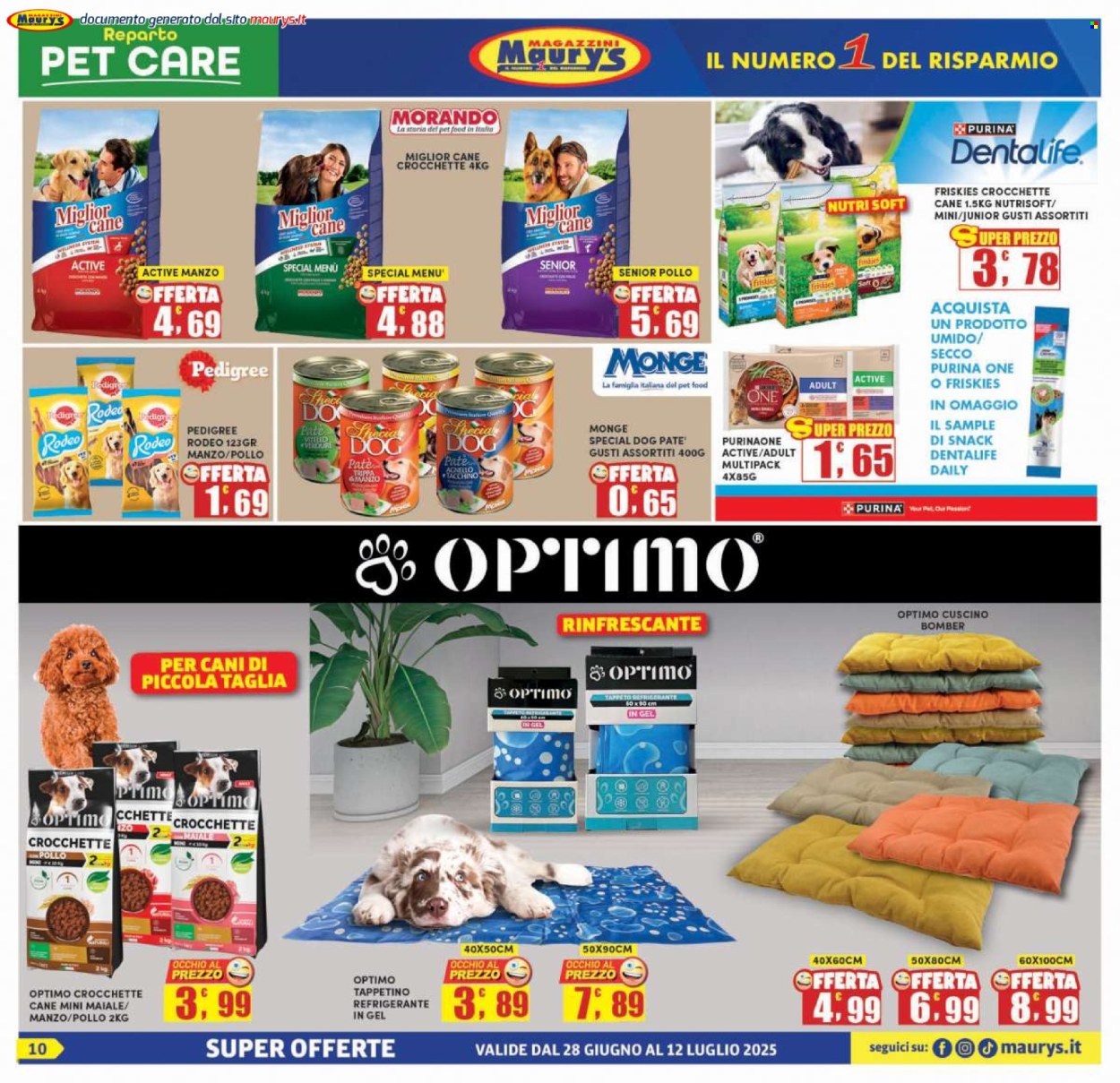 Volantino Maury's - 28/6/2025 - 12/7/2025. Pagina 10