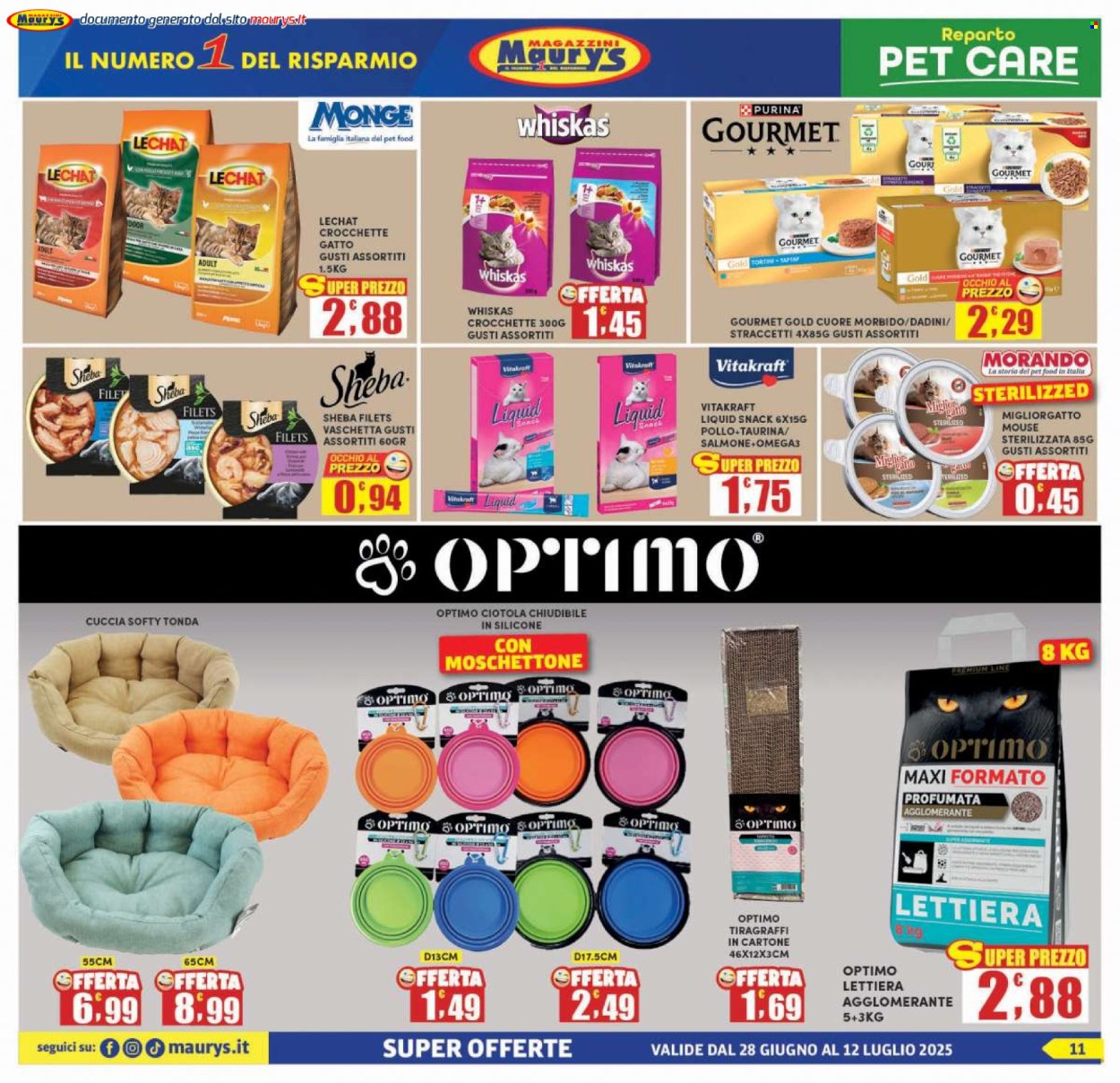 Volantino Maury's - 28/6/2025 - 12/7/2025. Pagina 11