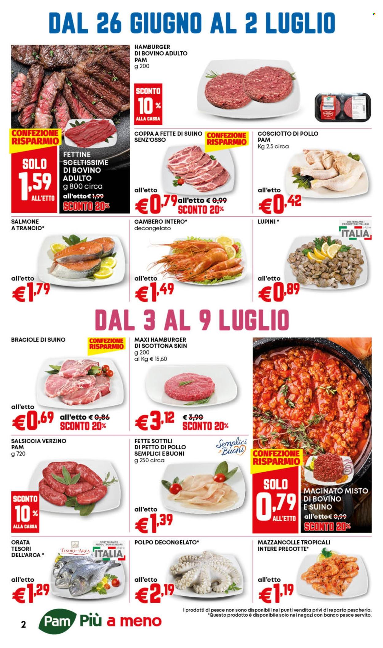Volantino Pam Panorama - 26/6/2025 - 9/7/2025. Pagina 2