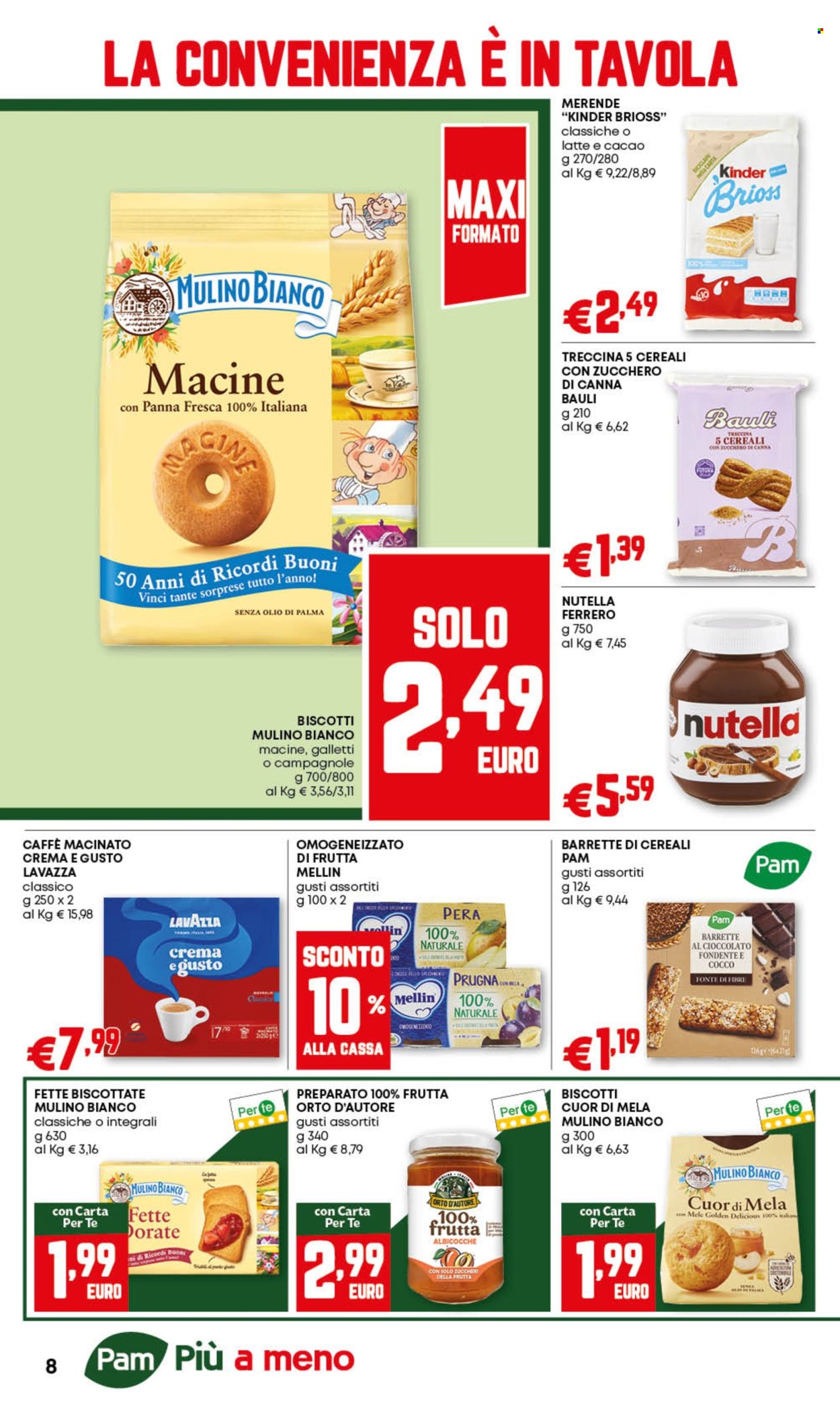 Volantino Pam Panorama - 26/6/2025 - 9/7/2025. Pagina 8