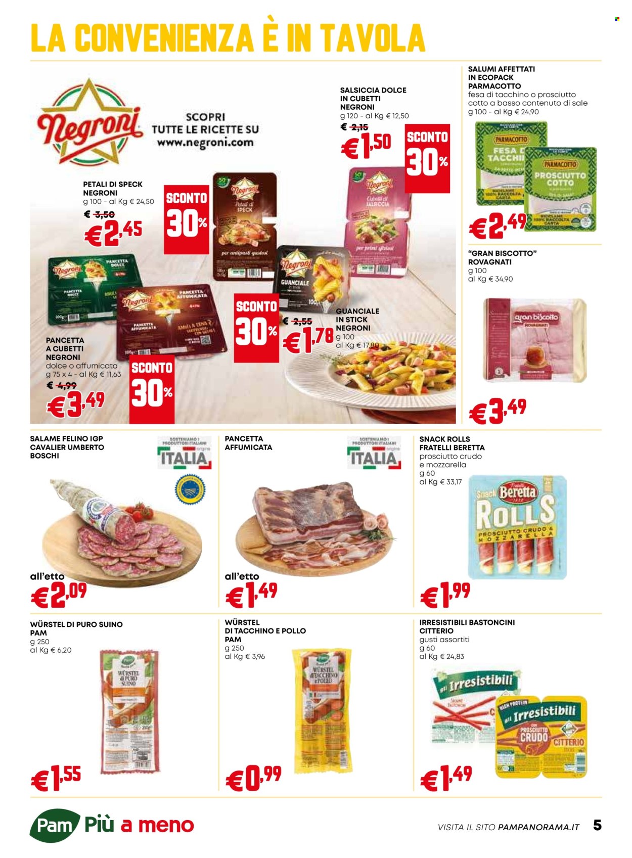 Volantino Pam Panorama - 26/6/2025 - 9/7/2025. Pagina 5