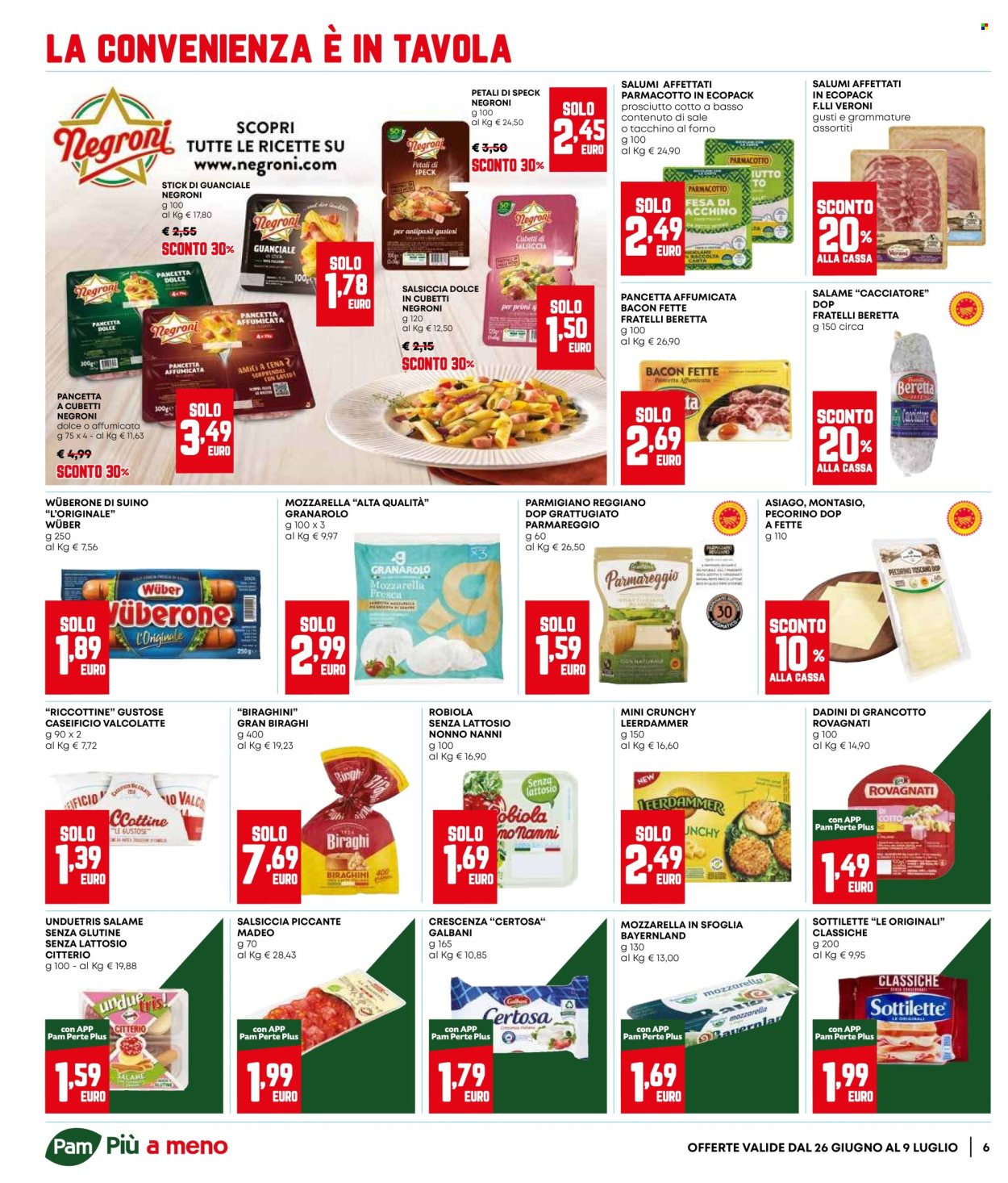 Volantino Pam Panorama - 26/6/2025 - 9/7/2025. Pagina 6