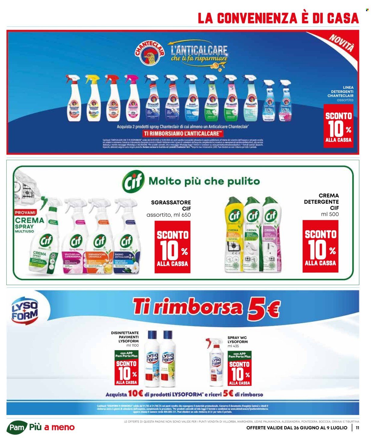 Volantino Pam Panorama - 26/6/2025 - 9/7/2025. Pagina 11