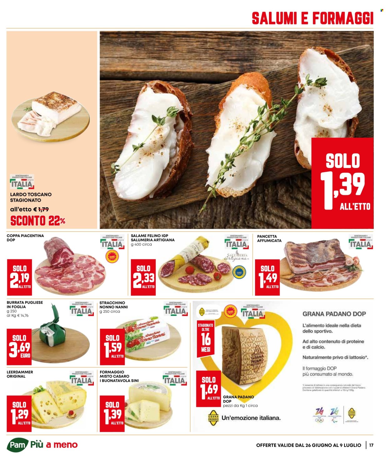 Volantino Pam Panorama - 26/6/2025 - 9/7/2025. Pagina 17