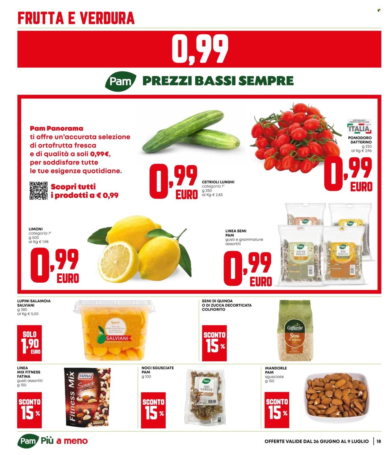 Volantino Pam Panorama - 26/6/2025 - 9/7/2025. Pagina 18