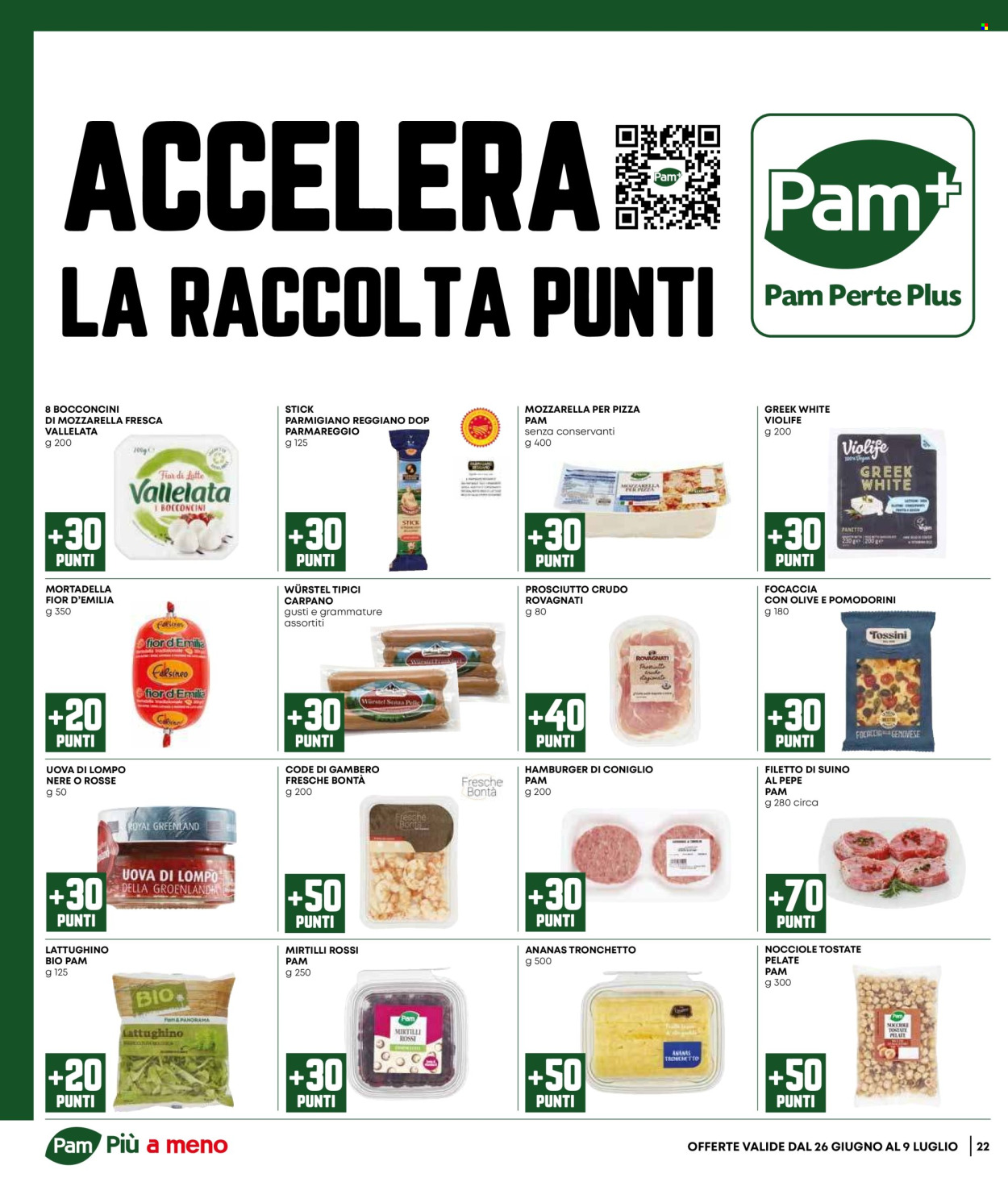 Volantino Pam Panorama - 26/6/2025 - 9/7/2025. Pagina 22