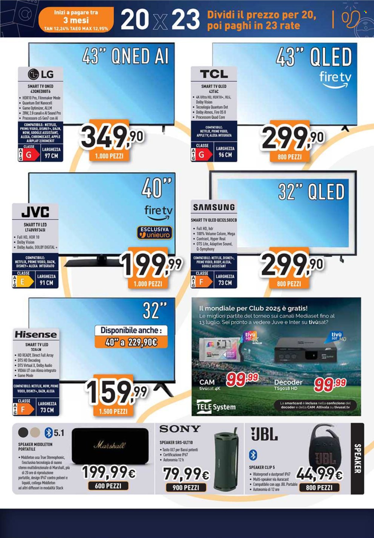 Volantino Unieuro - 26/6/2025 - 3/7/2025. Pagina 5