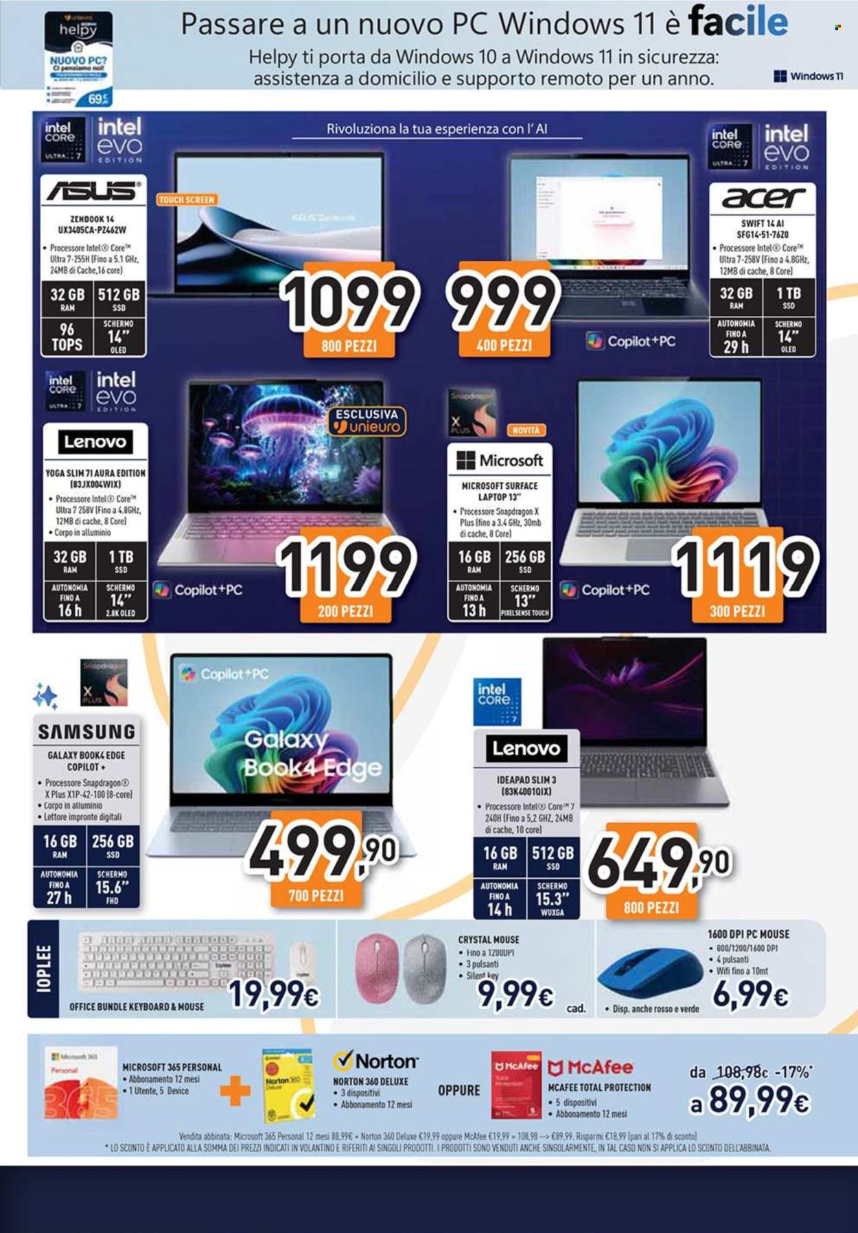 Volantino Unieuro - 26/6/2025 - 3/7/2025. Pagina 11