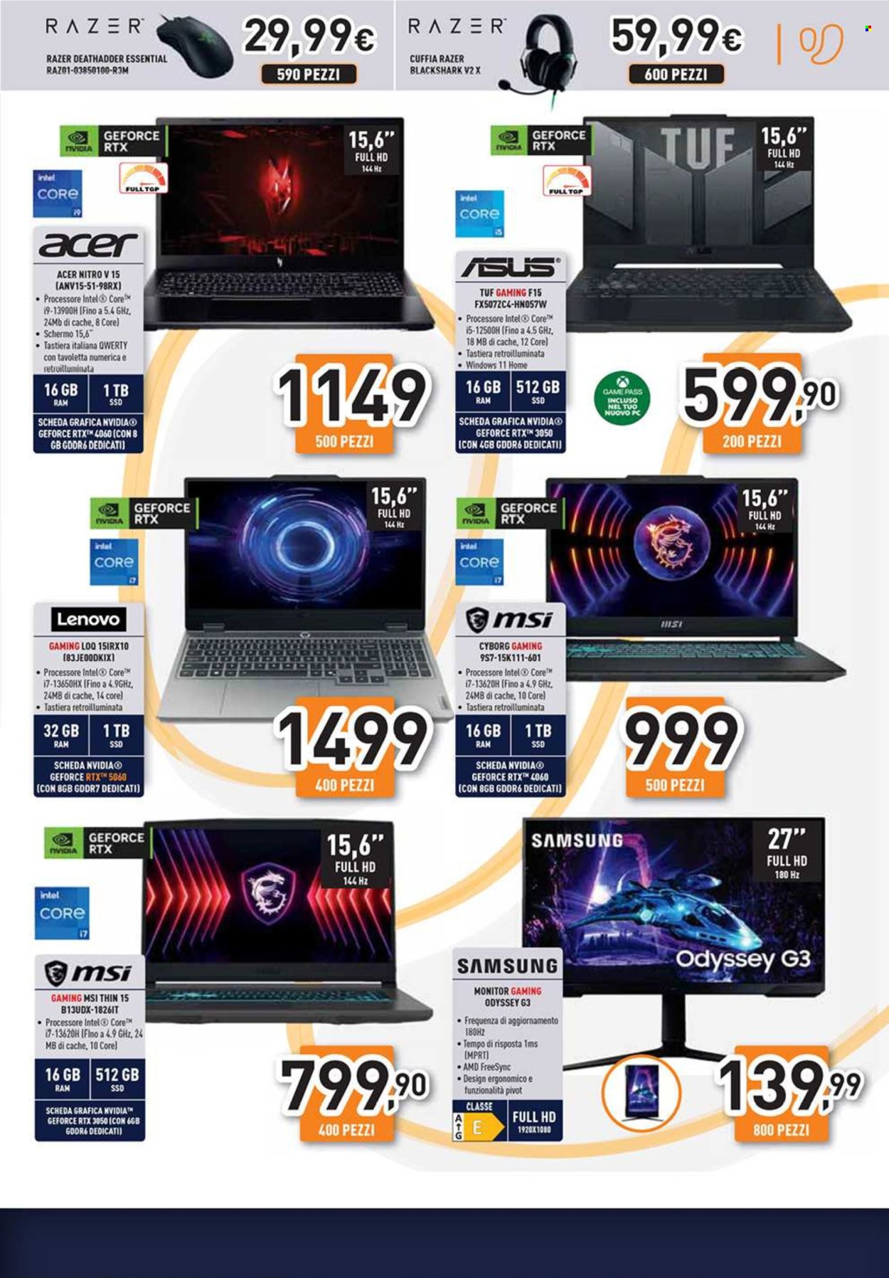 Volantino Unieuro - 26/6/2025 - 3/7/2025. Pagina 15