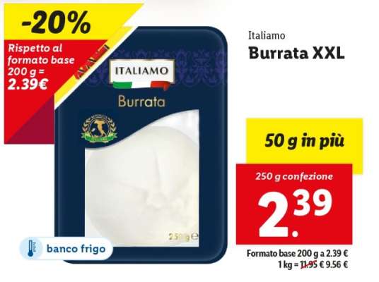 Italiamo Burrata XXL