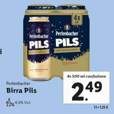 Perlenbacher Birra Pils