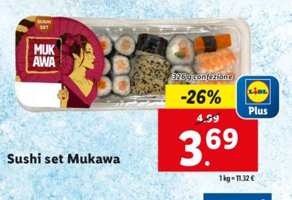 Sushi set Mukawa