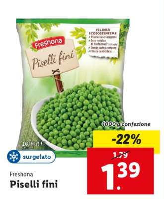 Freshona Piselli fini